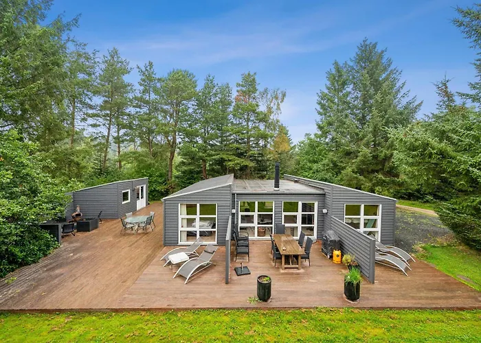 Family-Friendly 8-Person Holiday Home With Spa Surrounded By Nature * Ebeltoft